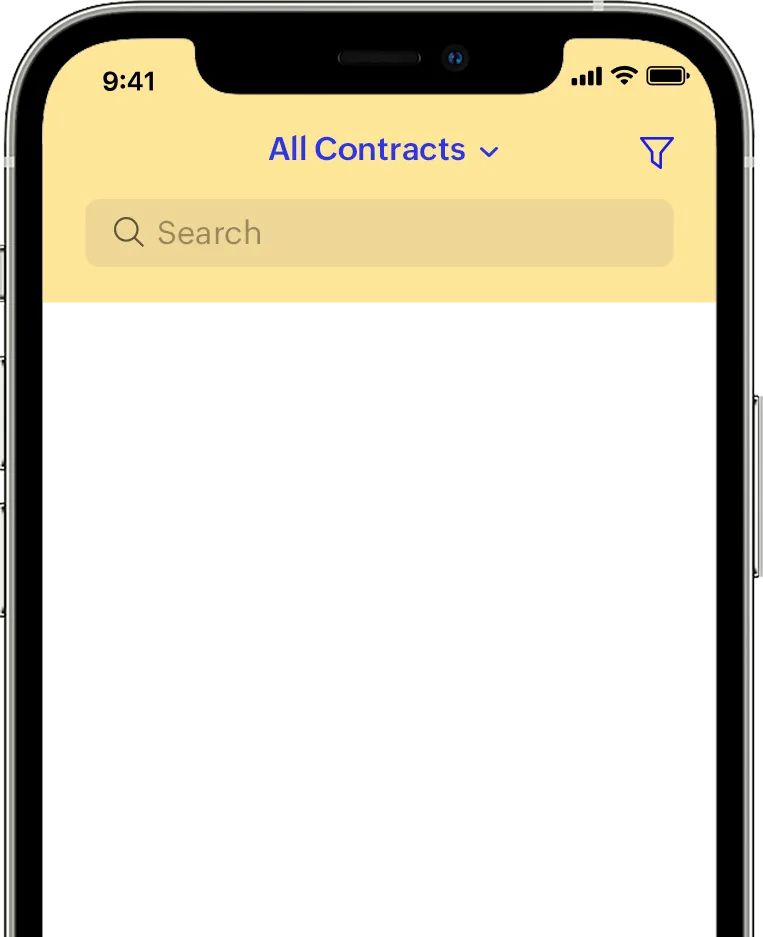 All your contracts in your pocket