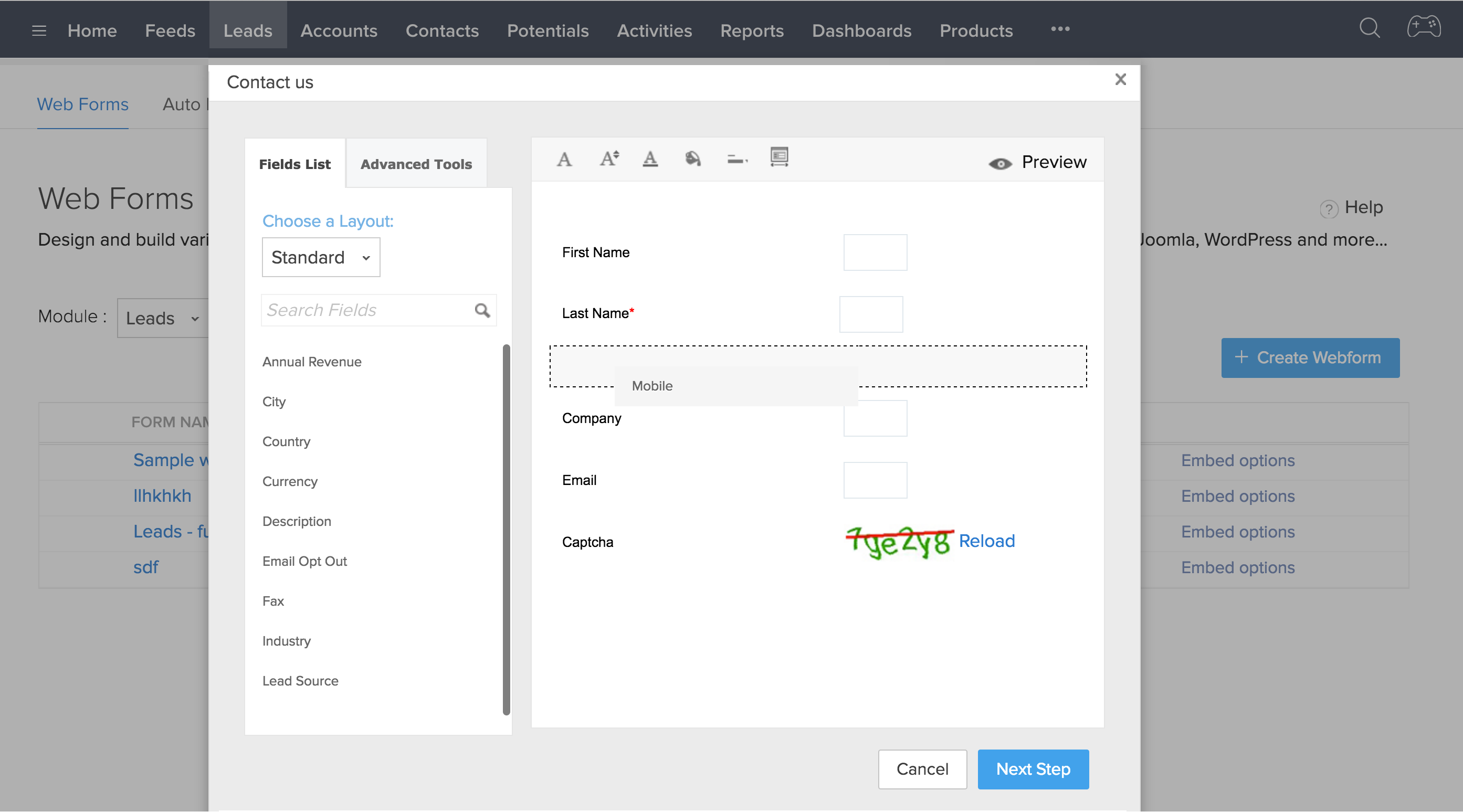 Forms Zoho for - lead generation CRM Web for - generation lead Web Forms Zoho CRM