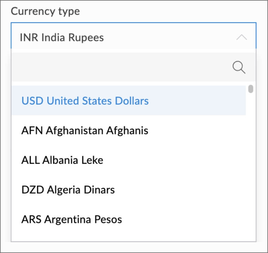 Euro, dollar, peso, rupee và nhiều loại tiền tệ khác