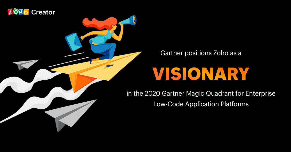 Gartner Magic Quadrant for Enterprise LowCode Application Platforms
