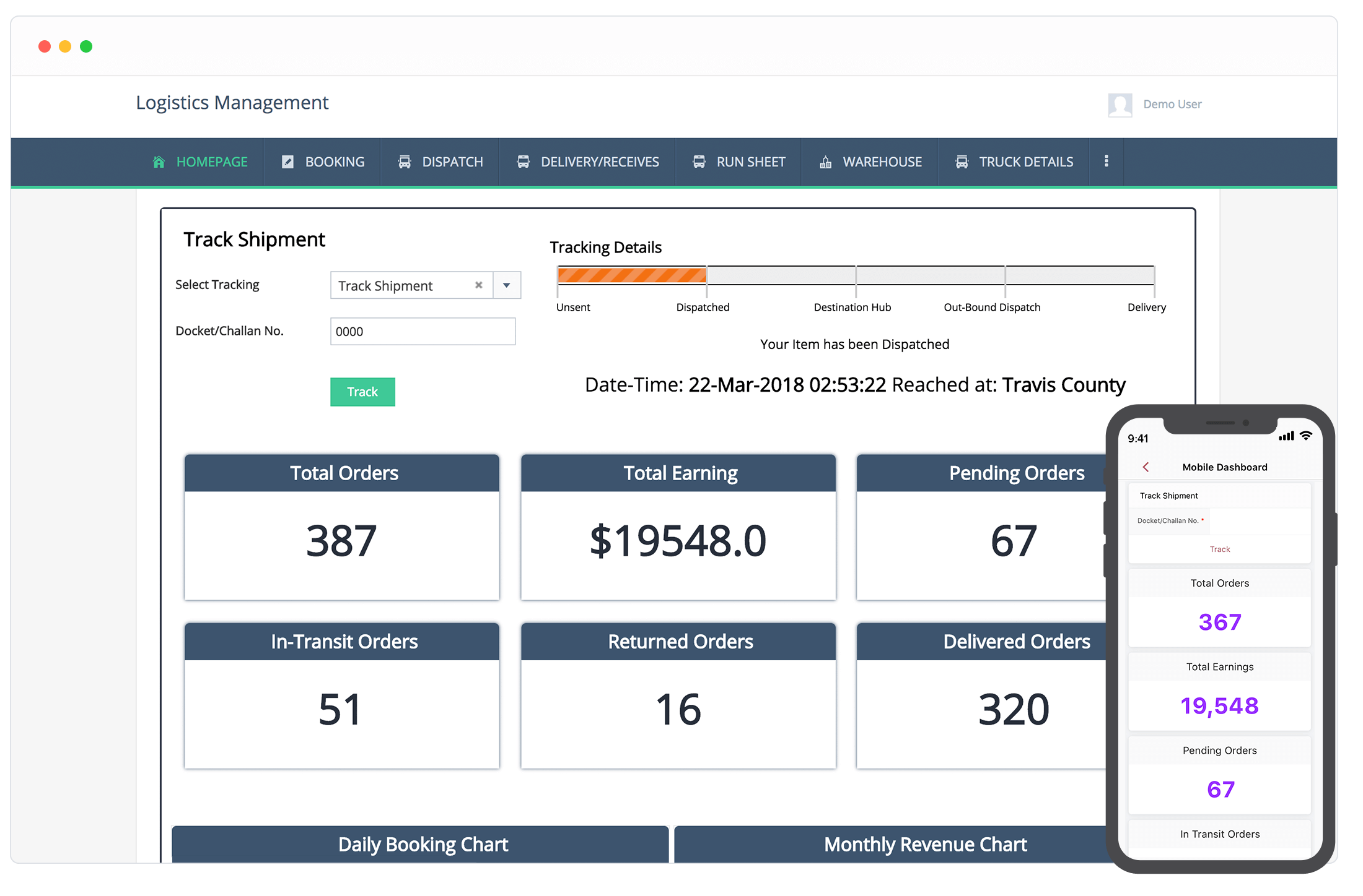 Free logistics software | Customizable logistics management app - Zoho ...