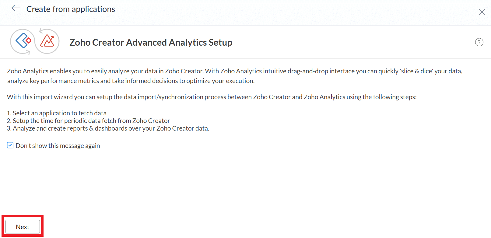 New Quickstart Guide | Zoho Creator Help