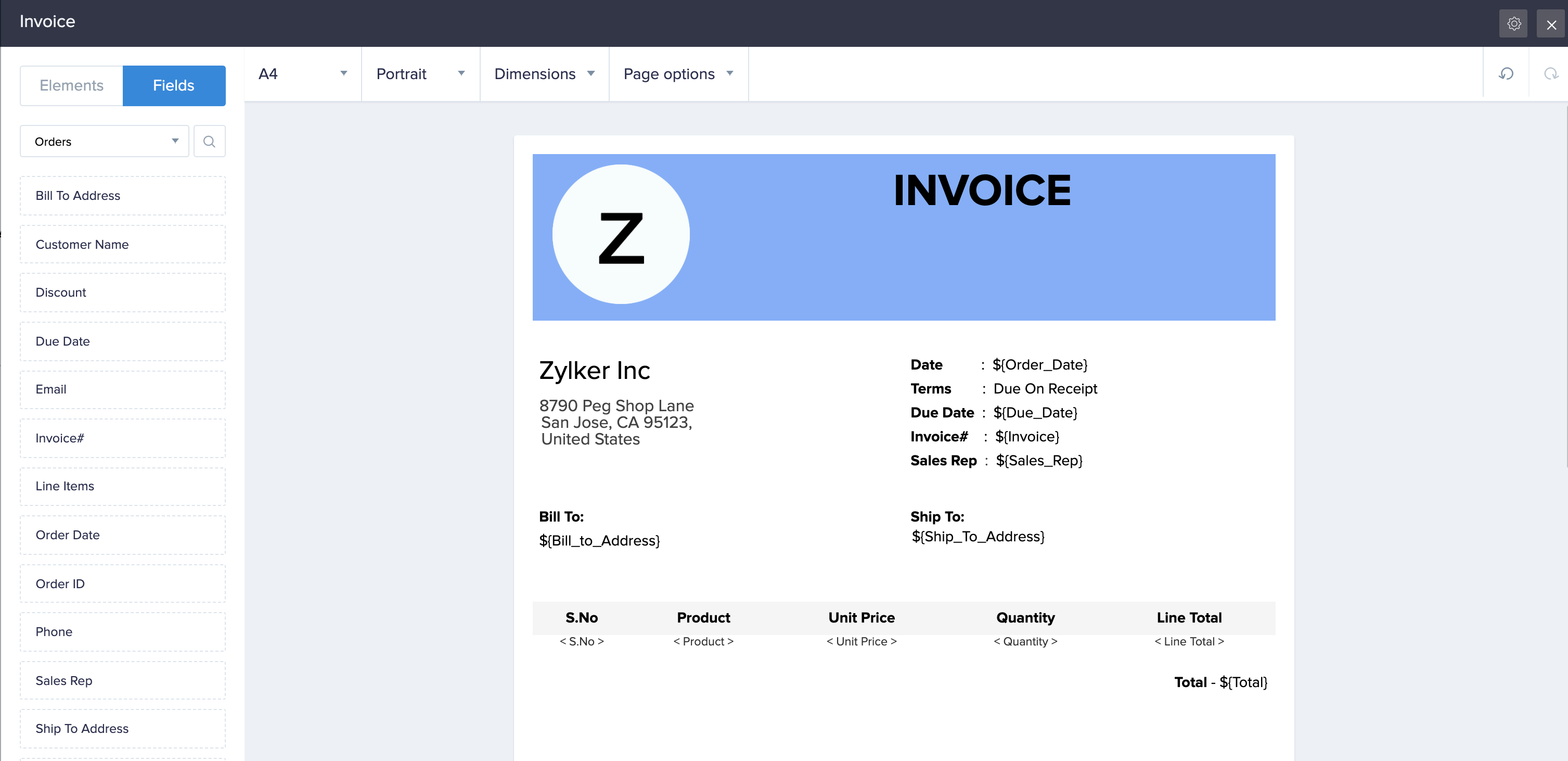 how to create a report in zoho creator