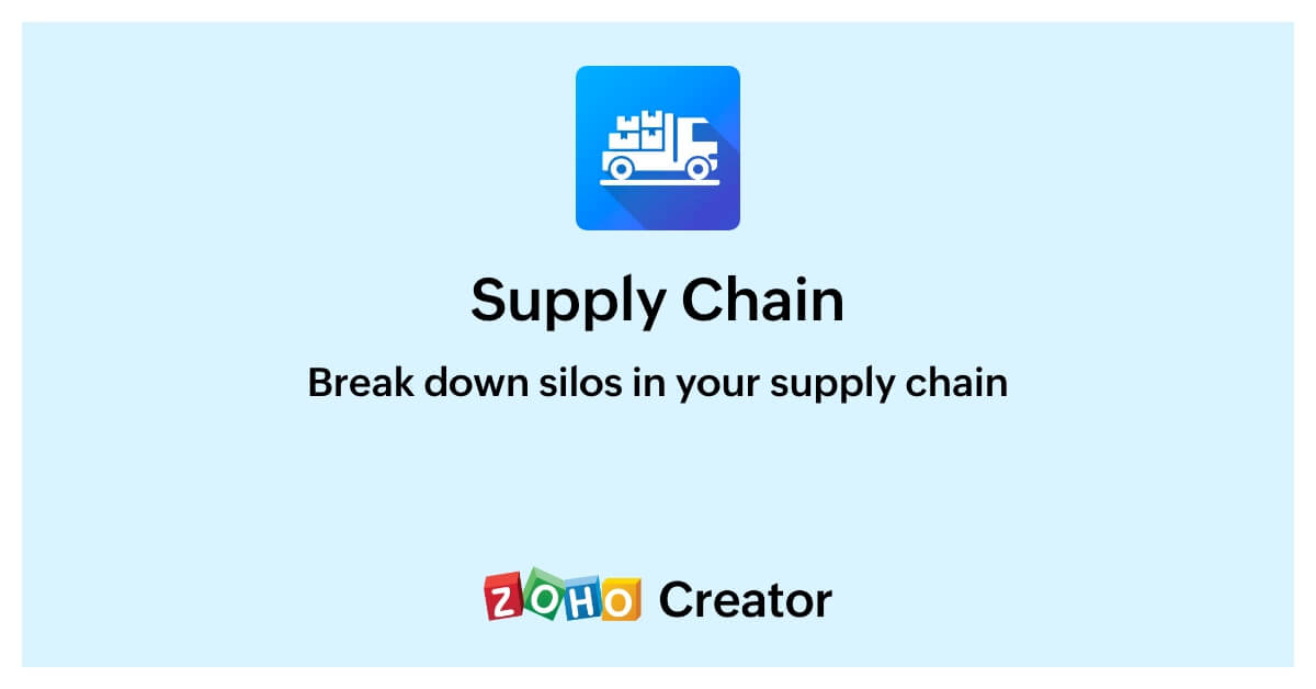 Free Supply Chain Management Software Customisable online supply
