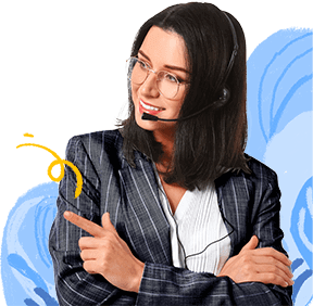 CRM popup character Image