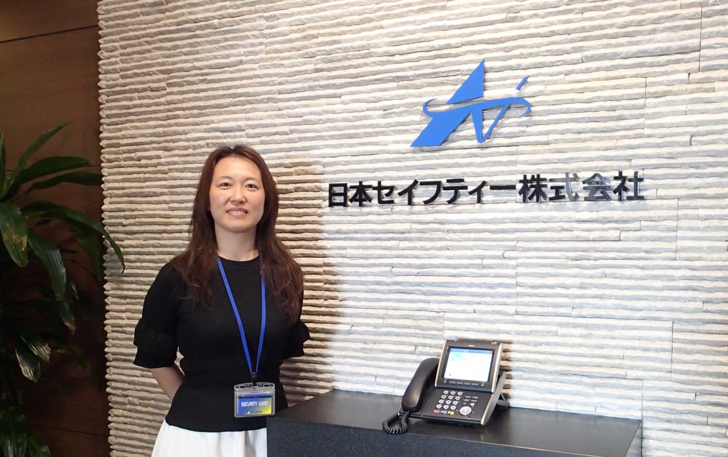 事例写真：日本セイフティー株式会社 杉森 氏