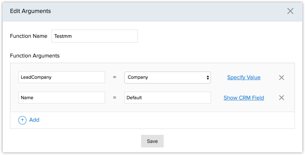 Custom Function