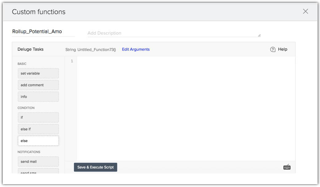 Custom Function