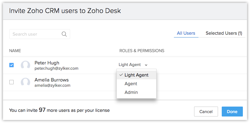 Integration Mit Zoho Desk Online Hilfe Zoho Crm