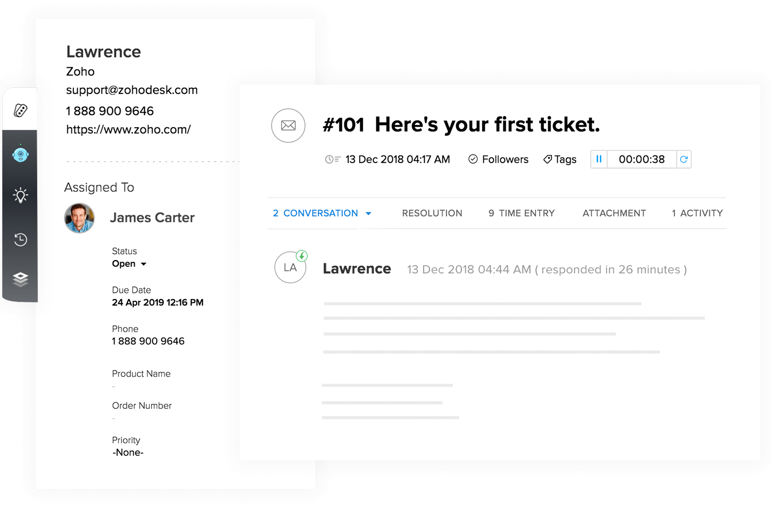 6 steps to setting up your help desk Trial Room Zoho Desk