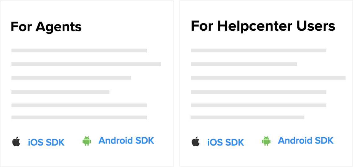 SDK per dispositivi mobili