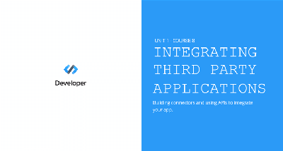 Integrating Third Party Apps