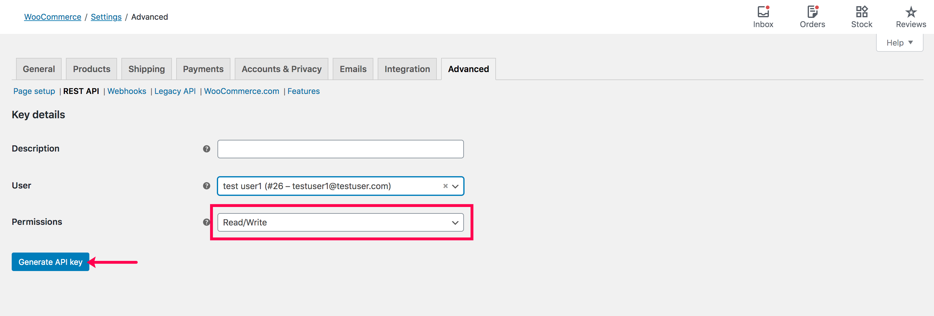 Note : Ensure that the selected user has super admin access to provide ...