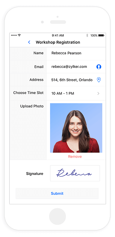 Build Online Form Free - Zoho Forms