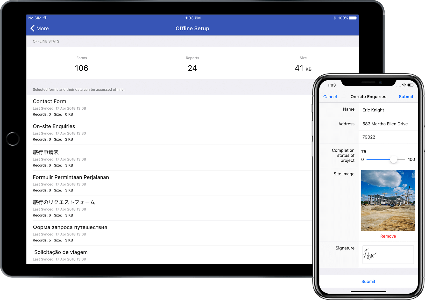 Data Collection Form App Mobile Field Data Collection Zoho Forms