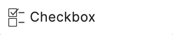 Checkbox