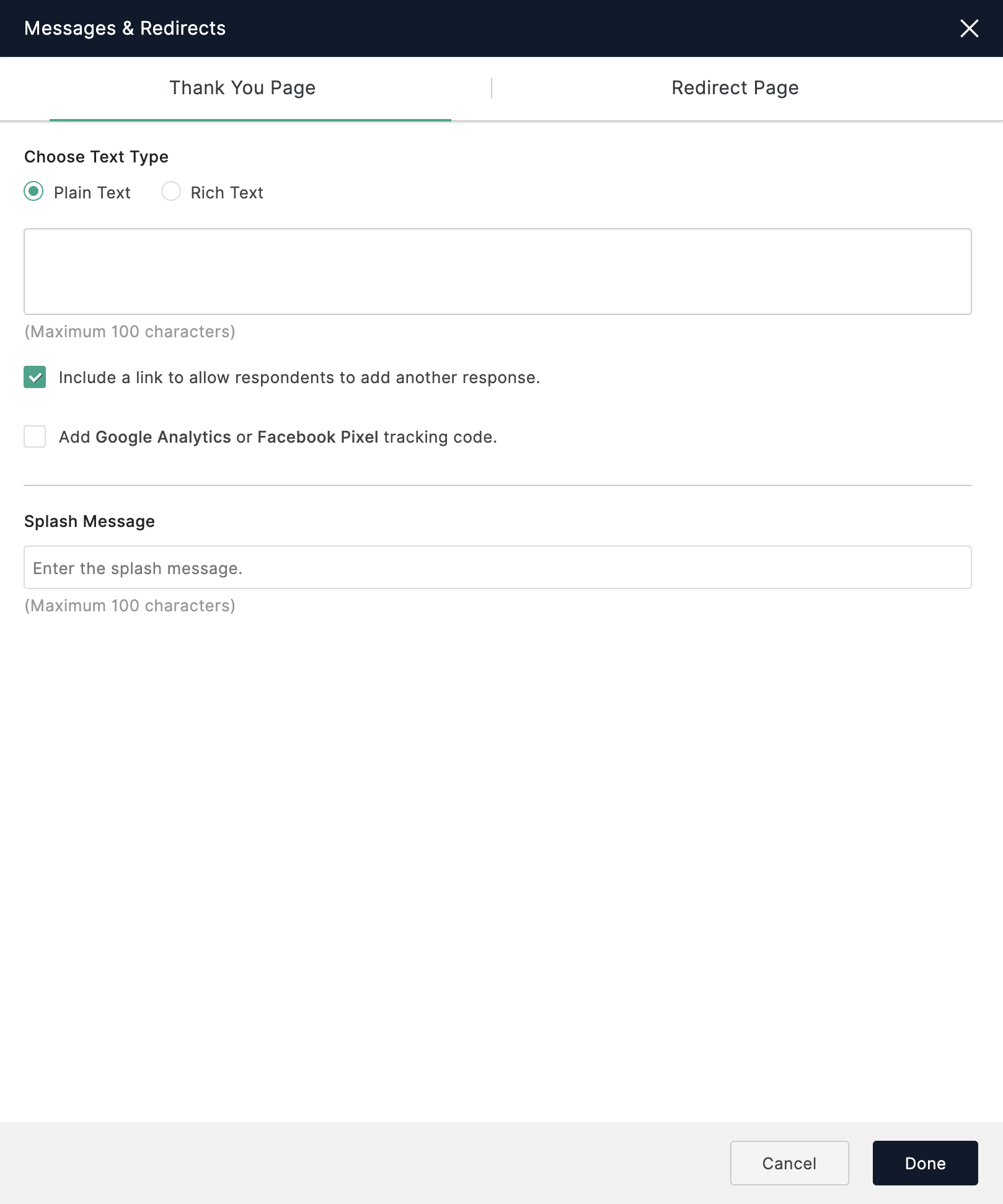 Redirect respondents based on form rules