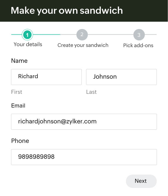 How To Create A Based Form at Callum Fowler blog