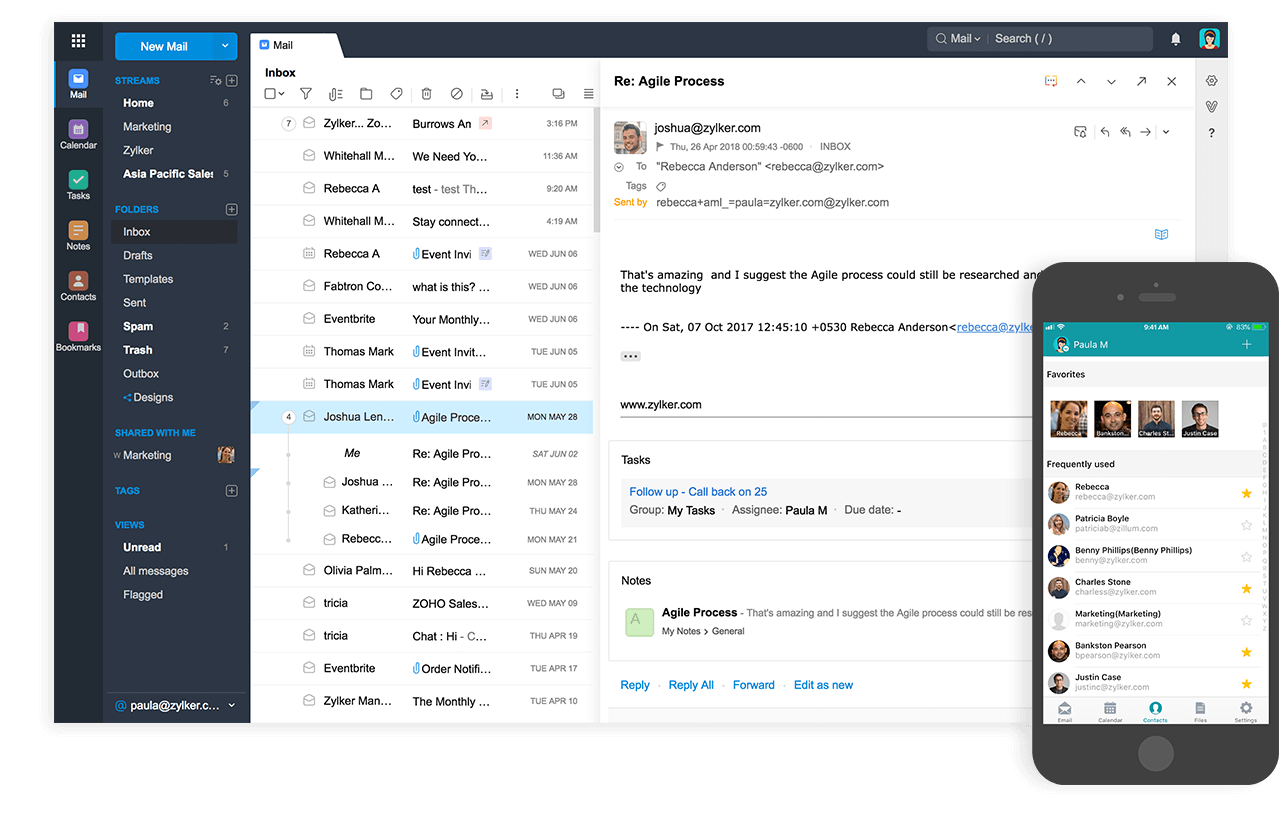 Zoho mail Zoho mail