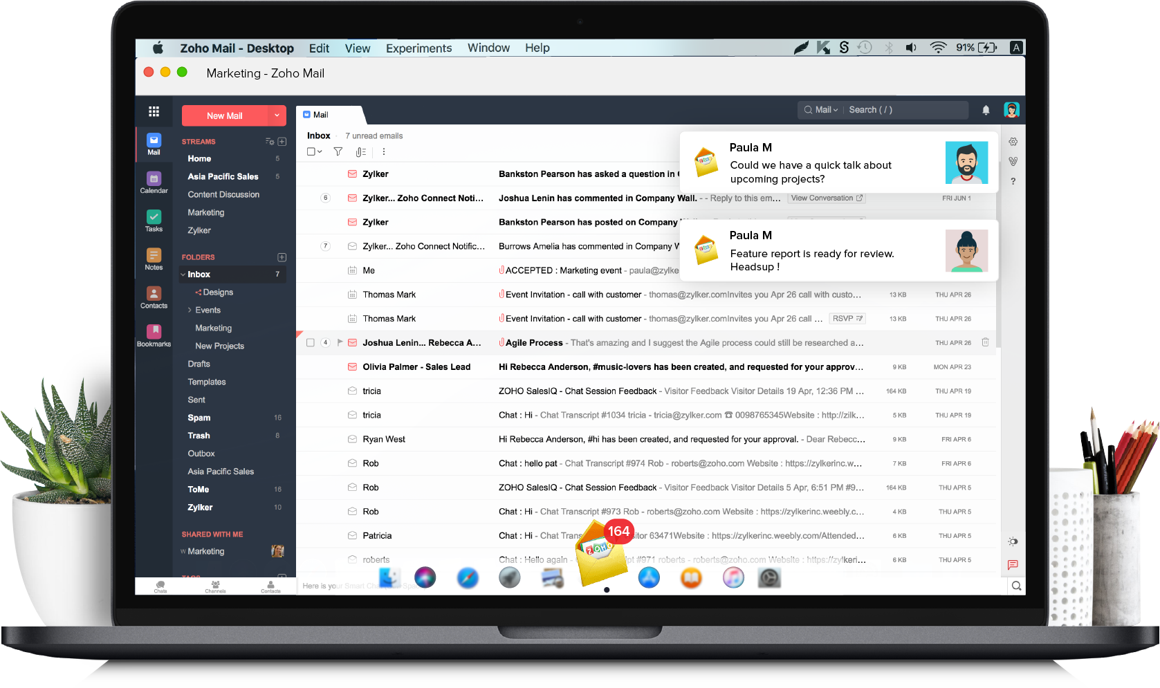 is there a gmail desktop app for mac