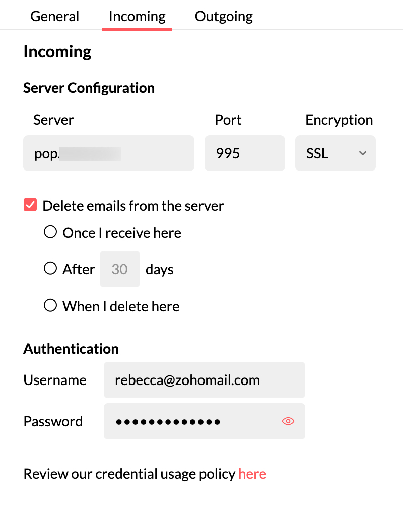 E-Mails vom Server löschen