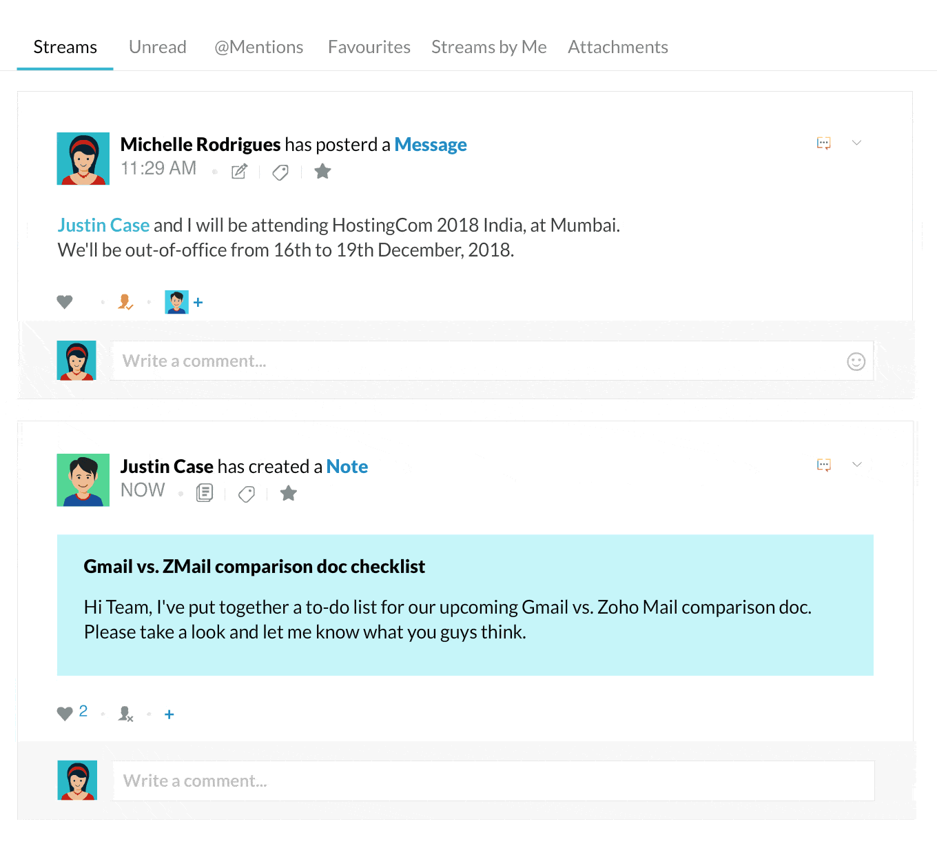 Structured Email Collaboration For Your Team Zoho Mail Streams Structured Email Collaboration For Your Team Zoho Mail Streams
