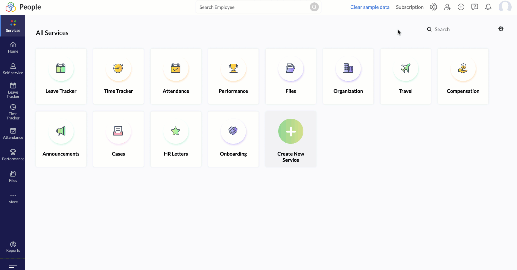 Deluge in Zoho People Help Zoho Deluge