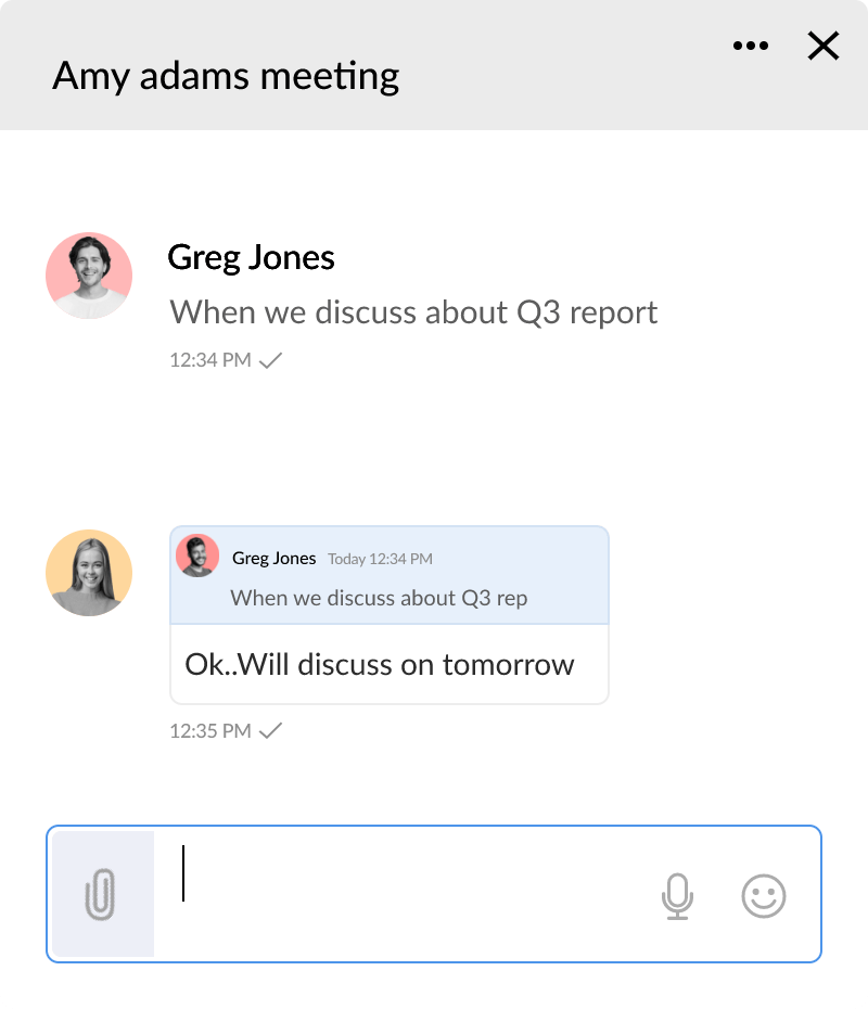 Zoho Meeting