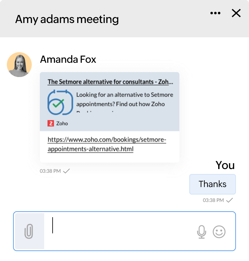 Zoho Meeting