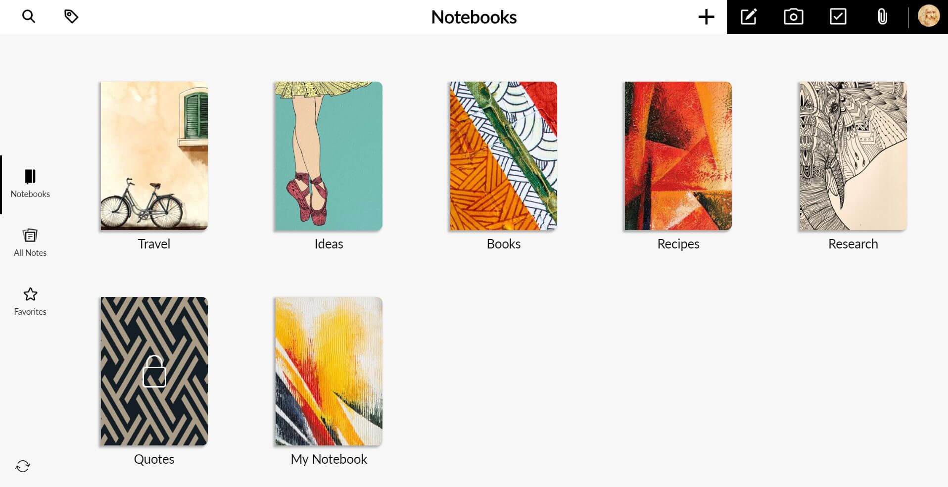 Notebook para linux 