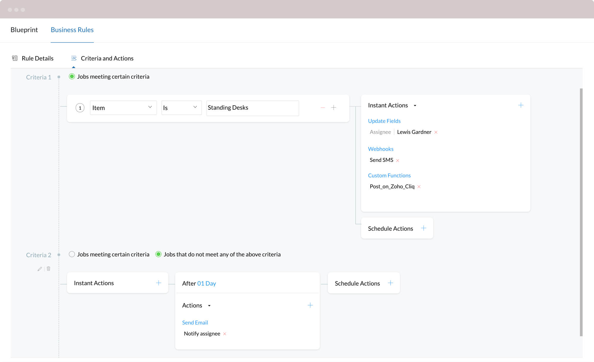 Automate operational decisions