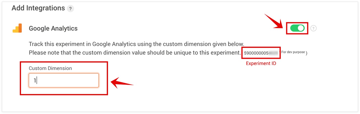 PageSense Integration with Google Analytics- Change Custom Dimension