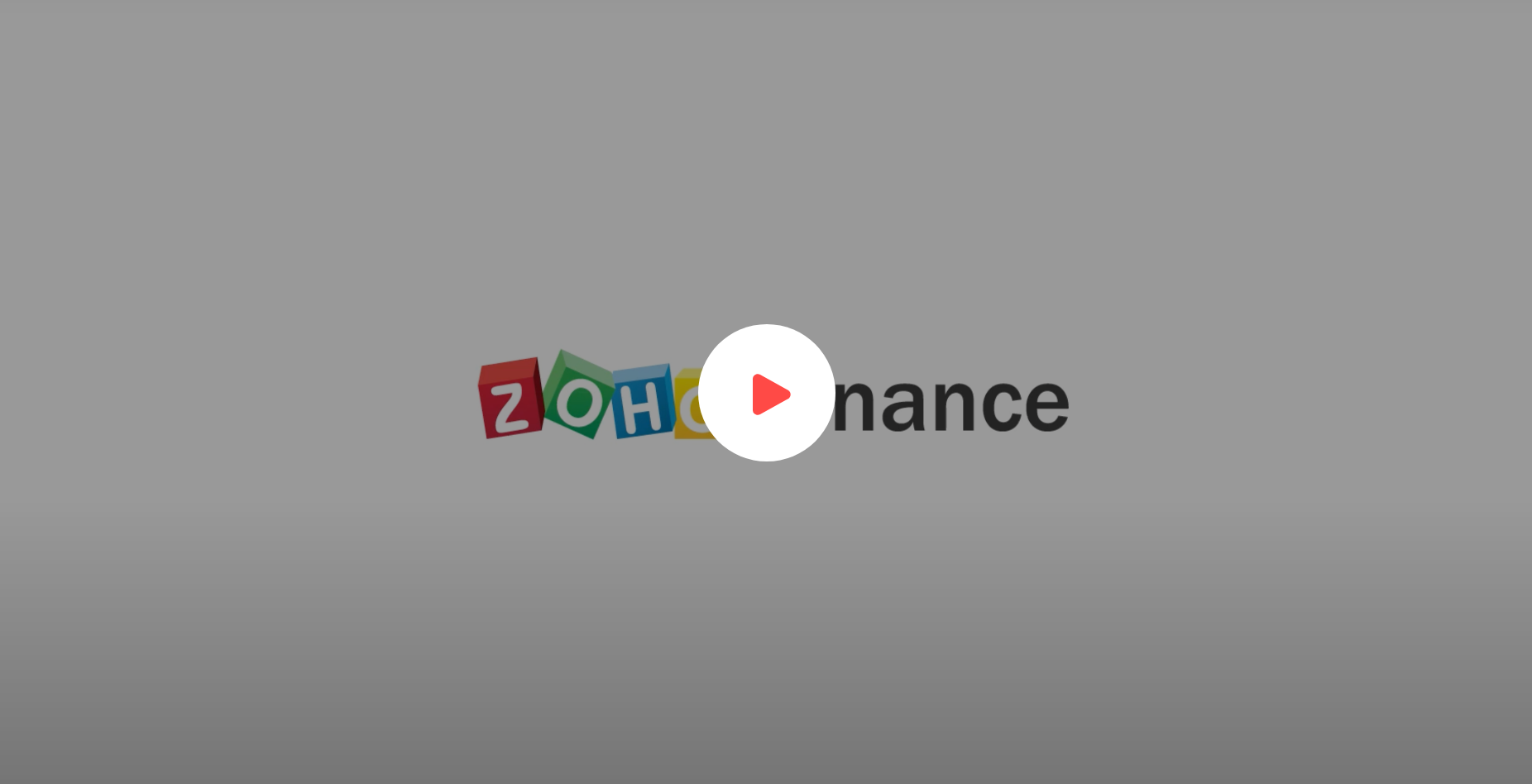 Why Zoho Finance Suite of Applications