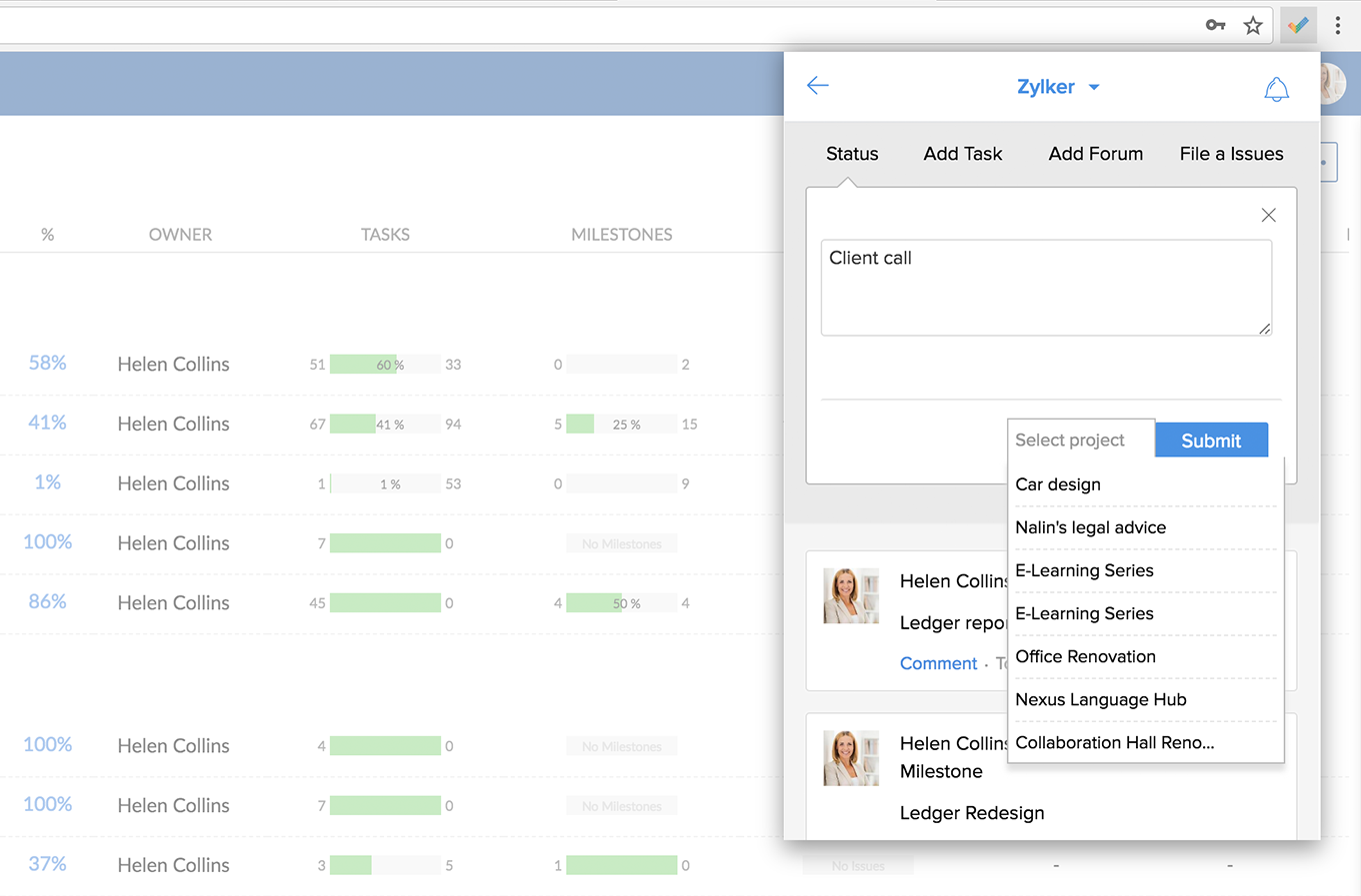 Gantt Chart Plugin Chrome