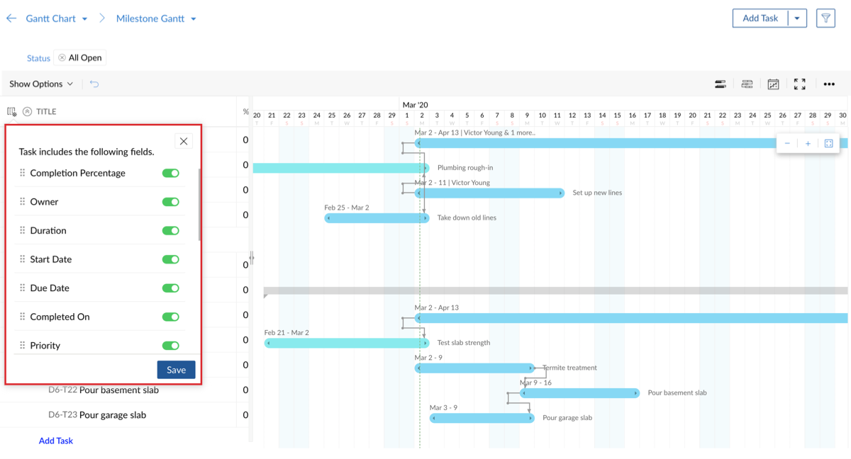 Save Gantt Chart As Pdf In One Page