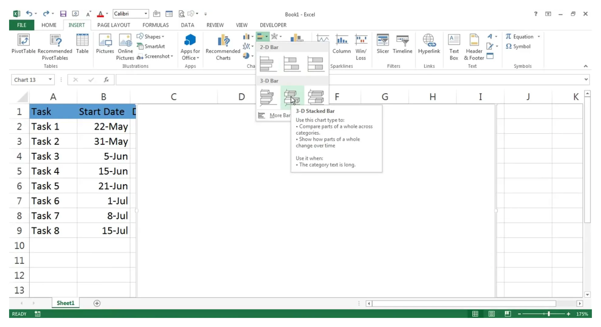 Excel Gantt Chart Task Dependencies