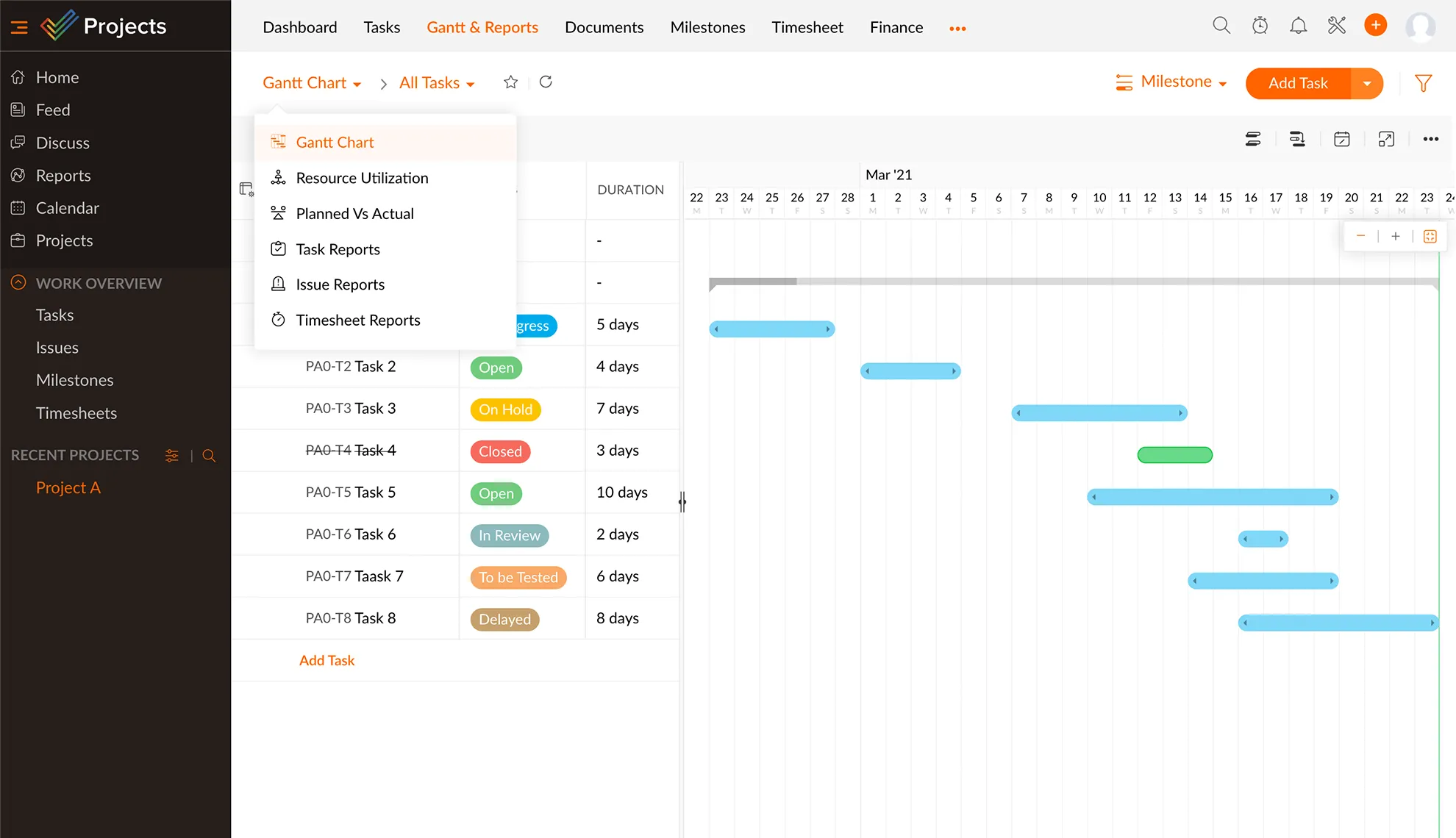 Create Gantt Chart In Excel