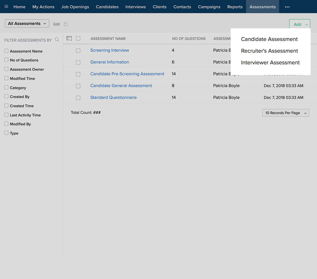 Recruitment CRM Software Best CRM for Recruiters Zoho Recruit