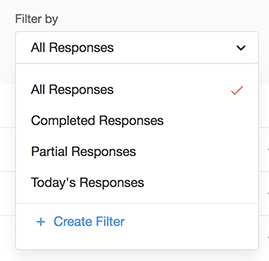 Filtros de relatório