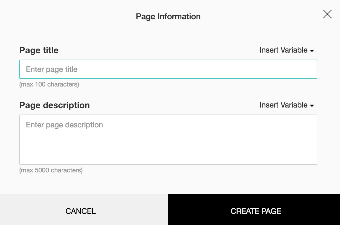 Add pages to your survey