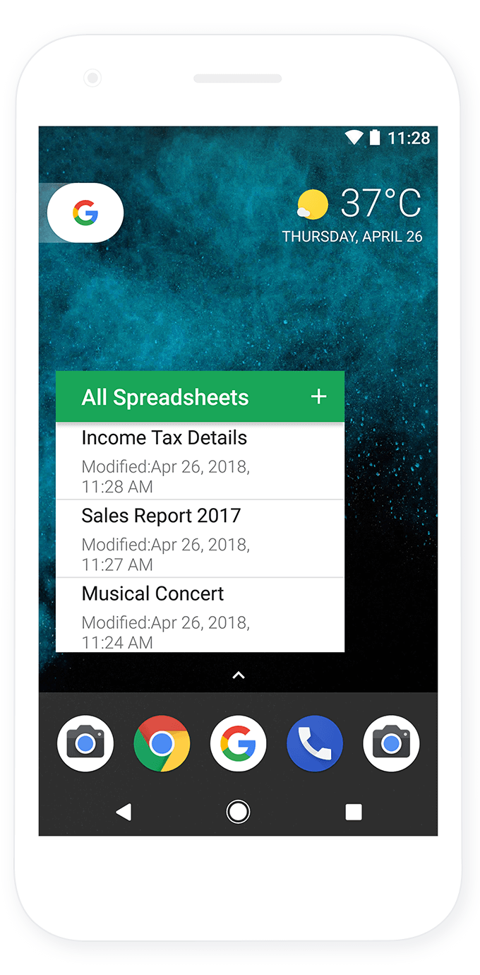 Add collection widgets