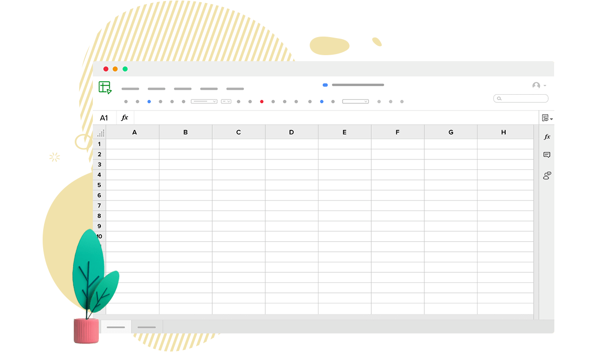 spreadsheet in research definition