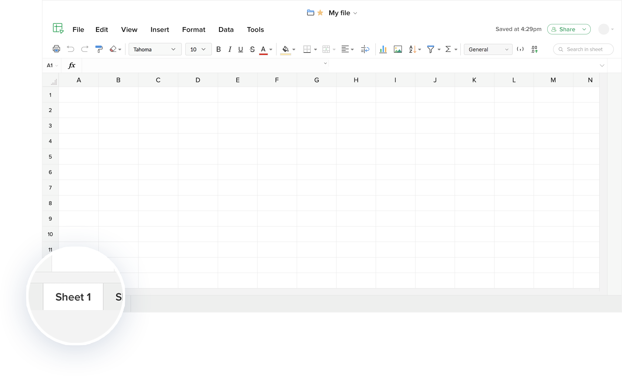 What is a spreadsheet Definition and Uses Zoho Sheet
