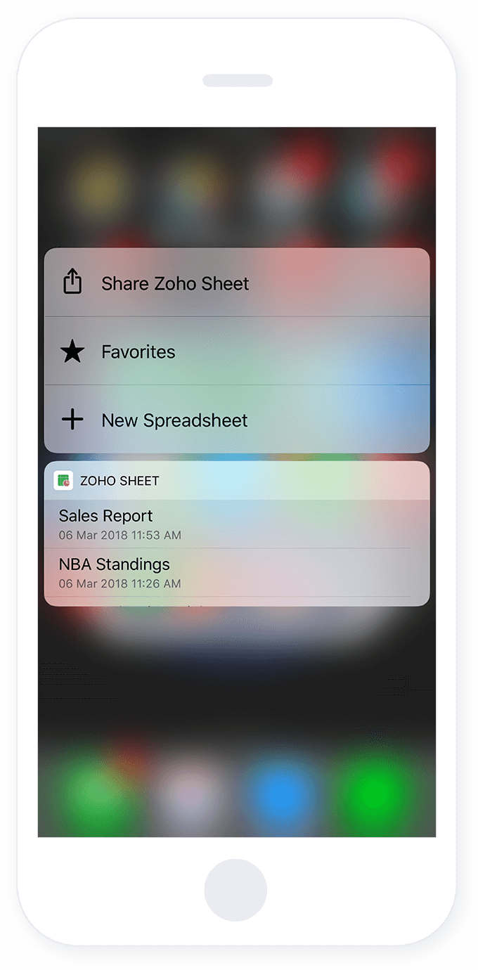 Get the advantage of 3D touch