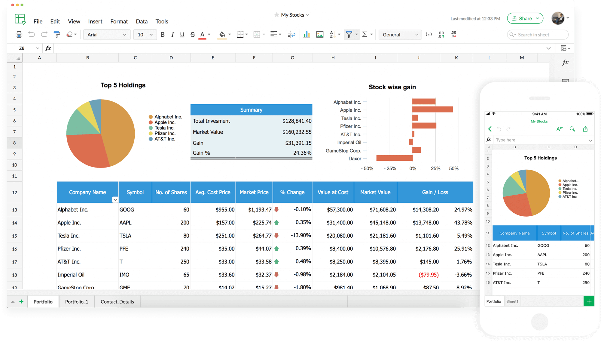 Online Spreadsheet Software Create Spreadsheets for Free Zoho Sheet