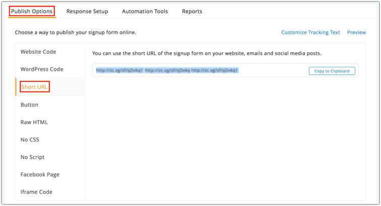 zoho campaigns online help