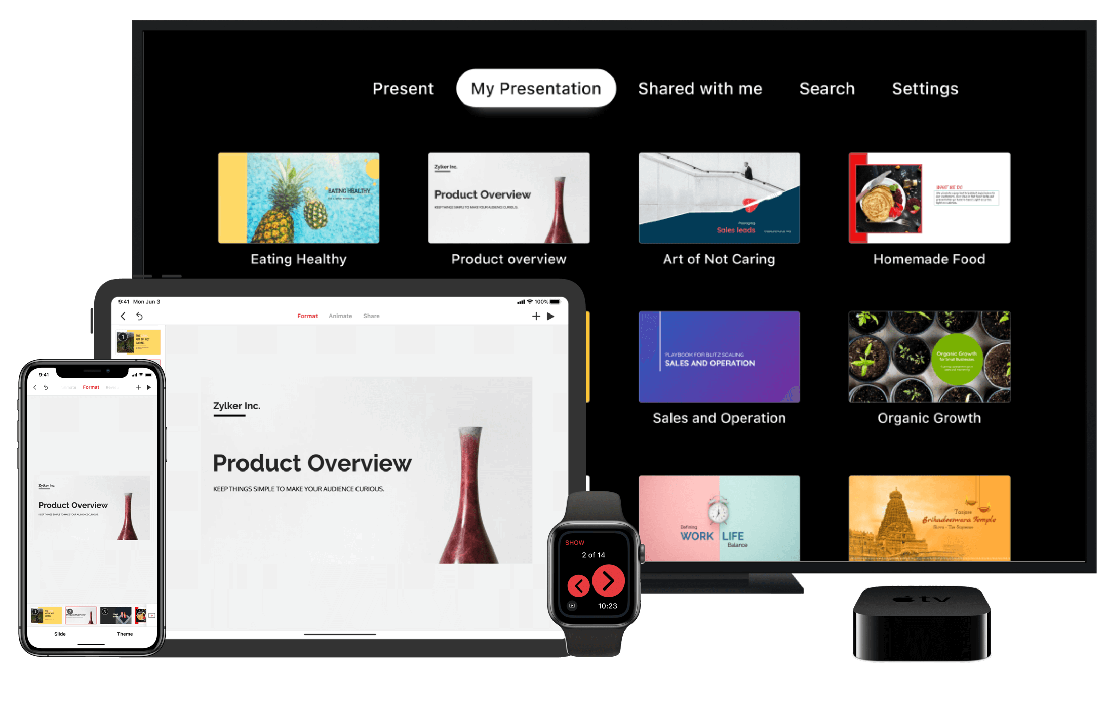 presentation software in ios