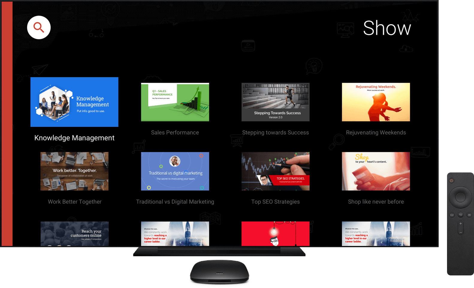 Show voor Android TV