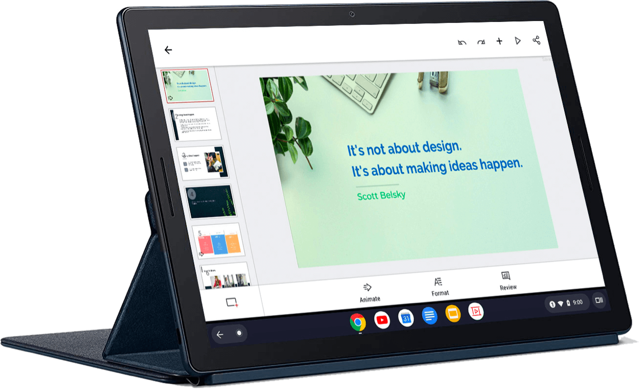 how to make presentation on chromebook