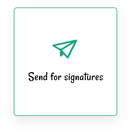 send for sign